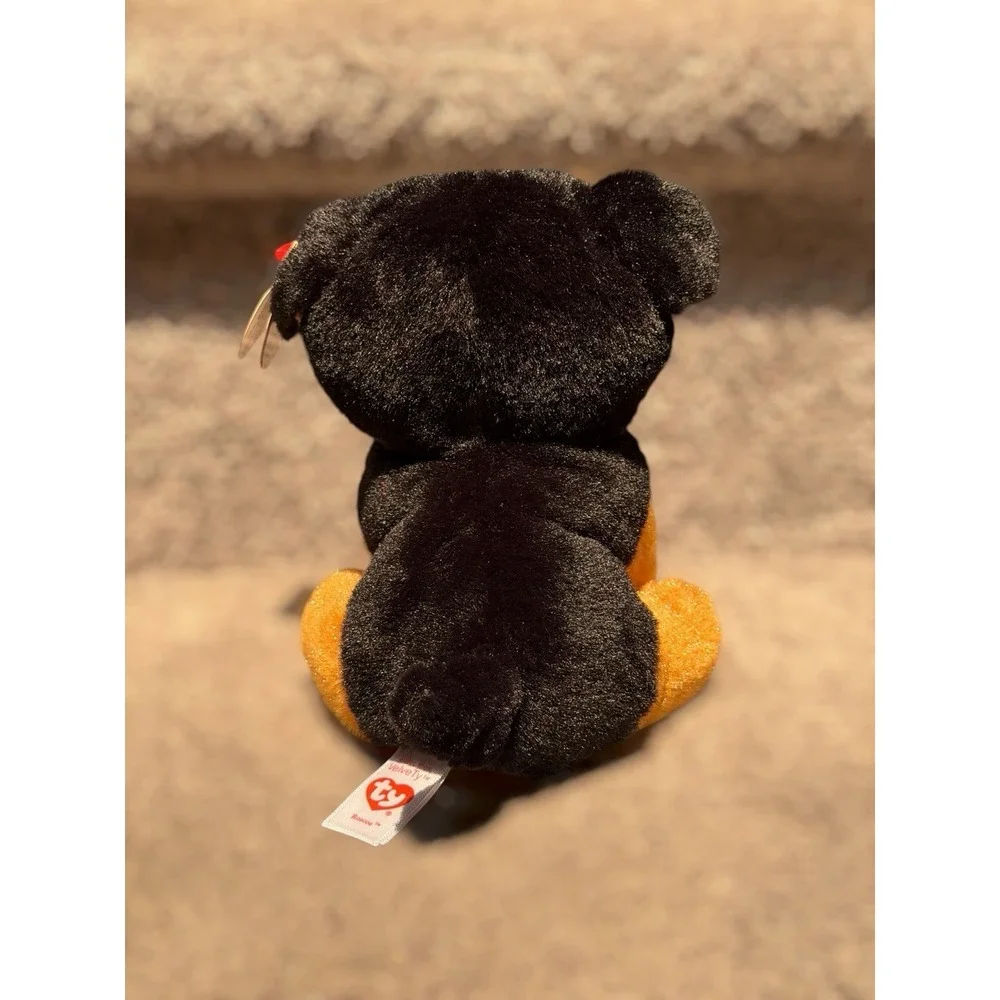 Ty Beanie Baby - ROSCOE the Bernese Mountain Dog (6 Inch) NEW MWMTs Stuffed Toy